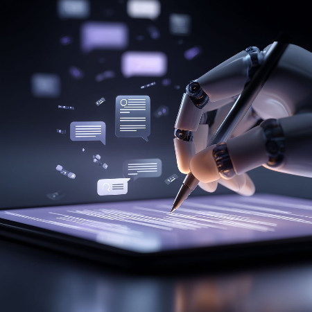 تولید محتوا پیج ساعت با هوش مصنوعی ai