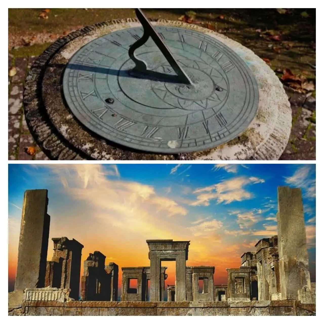 ساعت سنگی ایران باستان