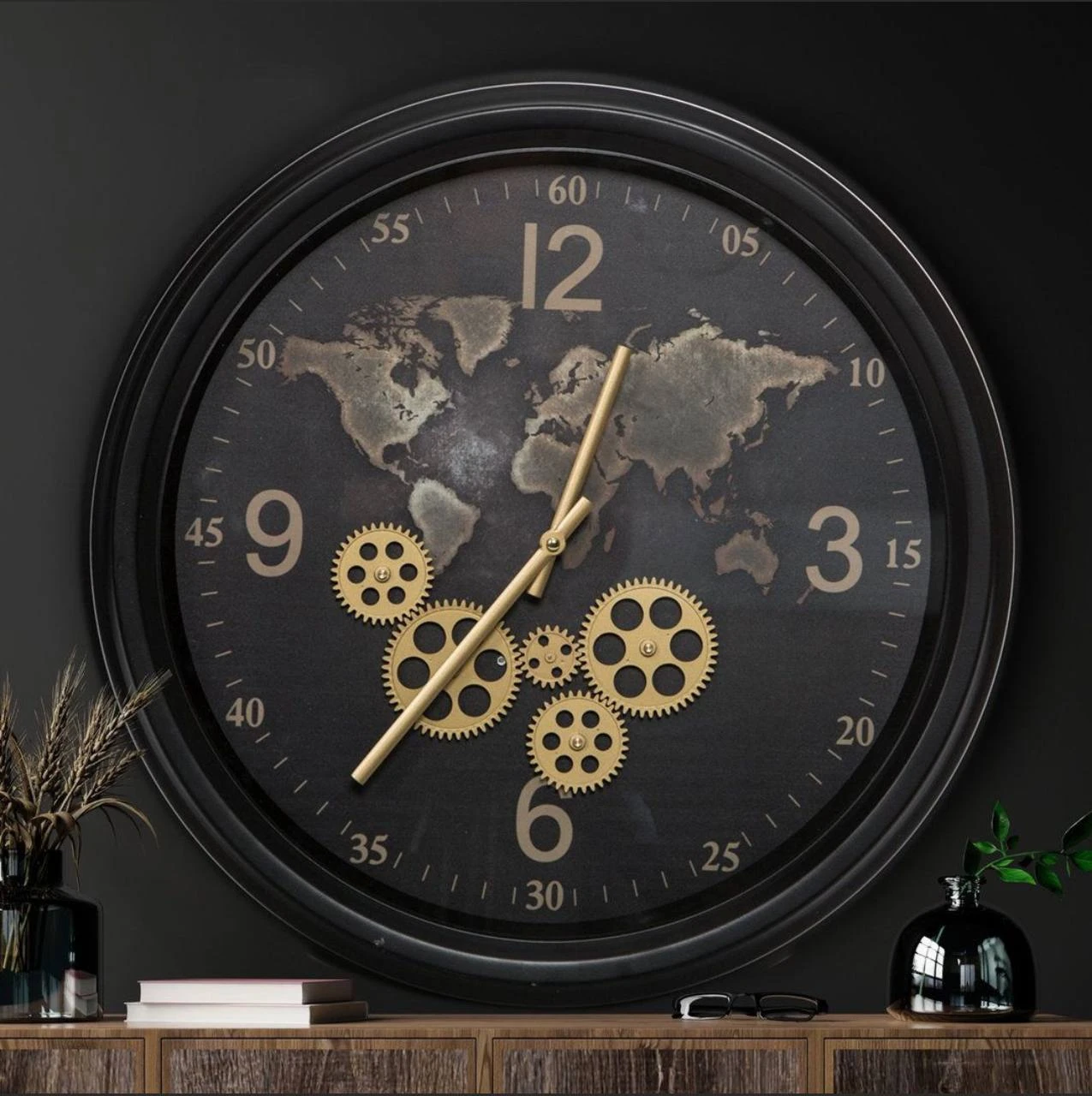 ساعت دیواری چرخ دنده ای برای کادو
