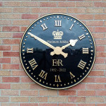 ساعت دیواری تبلیغاتی گرد