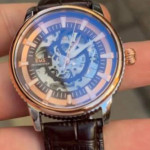 ساعت آر ام اس بند چرمی