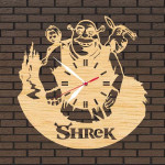 ساعت دیواری طرح شرک