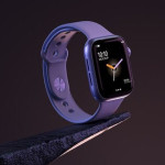 ساعت هوشمند بنفش