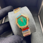 ساعت فول نگین شش ضلعی