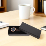 جعبه ساعت مشکی مات