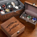 جعبه ساعت حک دار