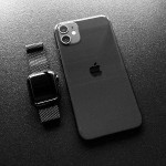 اپل واچ قاب قرمز بند نقره‌ای