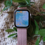 اپل واچ قاب تیتانیومی بند یاسی