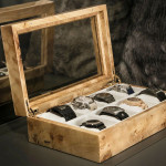 جعبه ساعت طرح سنگی