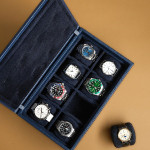 جعبه ساعت آبی