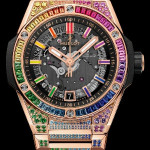 ساعت فول نگین هفت رنگ