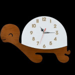 ساعت رومیزی طرح لاک پشت