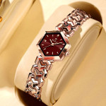 ساعت فانتزی صفحه شش ضلعی