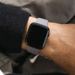 اپل واچ قاب سبز بند طوسی