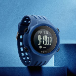 ساعت دیجیتالی آبی