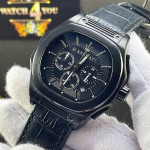 ساعت مازراتی بند چرمی