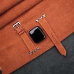 اپل واچ قاب سبز بند نارنجی