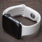 اپل واچ قاب مشکی بند سفید