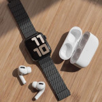 اپل واچ قاب سبز بند خاکستری