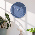 ساعت دیواری صفحه آبی