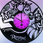 ساعت دیواری طرح راپنزل