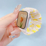 اپل واچ قاب سفید بند زرد