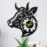 ساعت دیواری طرح گاو