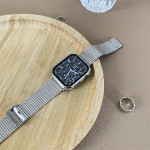 اپل واچ قاب آلومینومی بند طوسی