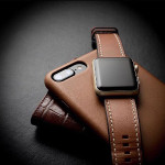 ساعت هوشمند قهوه ای