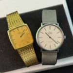 ساعت امگا بند حصیری