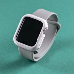 اپل واچ قاب سفید بند طوسی