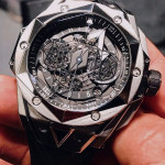 ساعت سه موتوره صفحه هشت ضلعی