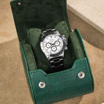 جعبه ساعت طرح چرم کروکودیل