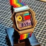ساعت دیجیتالی رنگی