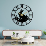 ساعت دیواری طرح خرگوش