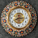 ساعت دیواری مینا کاری