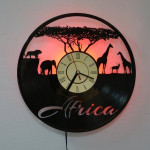 ساعت دیواری طرح حیوانات جنگل