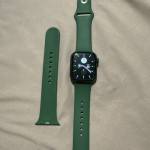 اپل واچ قاب سبز بند سبز