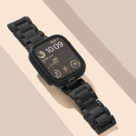 اپل واچ قاب مشکی بند مشکی