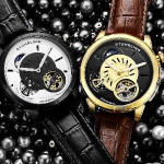 ساعت سه موتوره بر اساس قاب