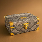 جعبه ساعت طرح پوست ماری