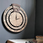 ساعت دیواری تبلیغاتی با تقویم