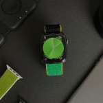 اپل واچ قاب آبی بند سبز