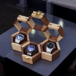 جعبه ساعت طرح هندسی