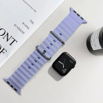 اپل واچ قاب قرمز بند یاسی