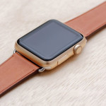 اپل واچ قاب نقره ای بند قهوه‌ای