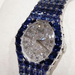 ساعت‌ فول نگین آبی