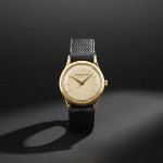 ساعت چرمی صفحه گرد