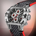 ساعت سه موتوره صفحه شش ضلعی