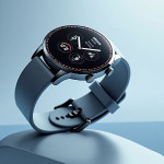 ساعت هوشمند آبی